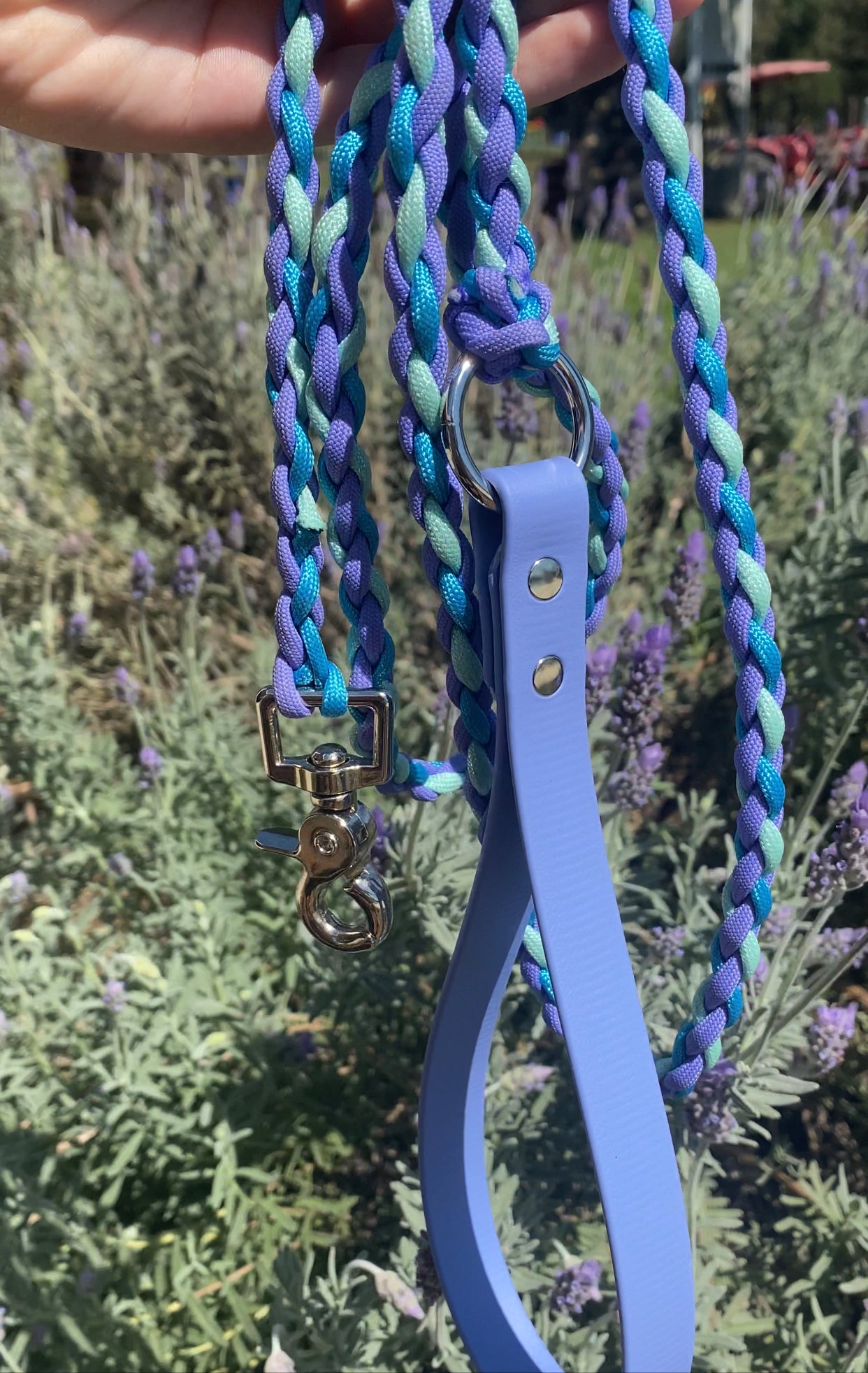 "Blue Orchid" Springweave Leash Limited Edition