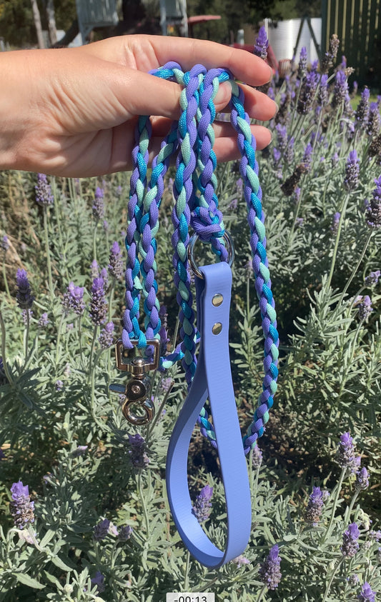 "Blue Orchid" Springweave Leash Limited Edition