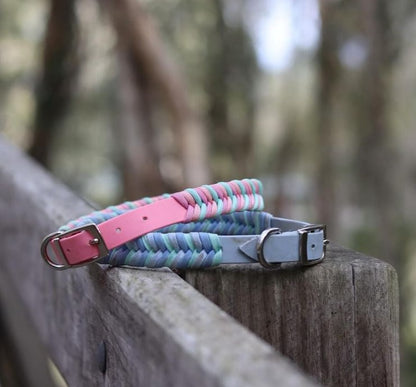 Chevron Paracord Pet Collar